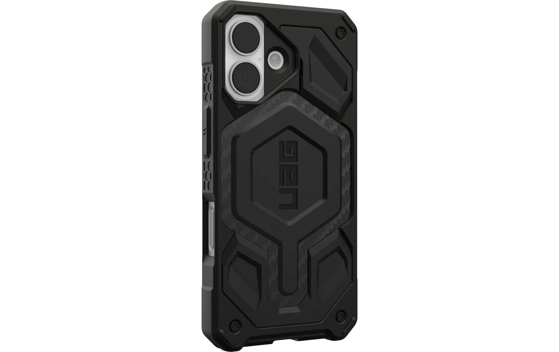 Urban Armor Gear Backcover Monarch Pro MS – für Apple iPhone 17 – Carbonfaser – PC