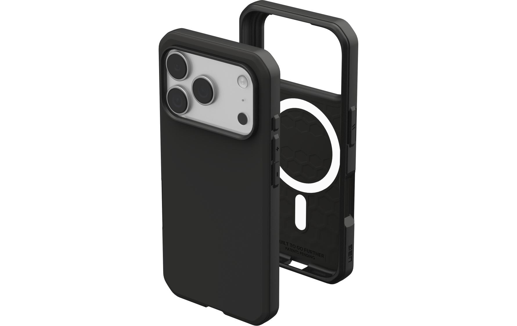 Urban Armor Gear Backcover Civilian LT MS Pro – für Apple iPhone 17 Pro – schwarz – TPU – MagSafe-kompatibel