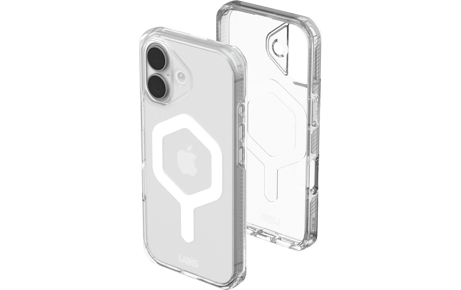 Urban Armor Gear Backcover Plyo MS – für Apple iPhone 17 – transparent/weiss