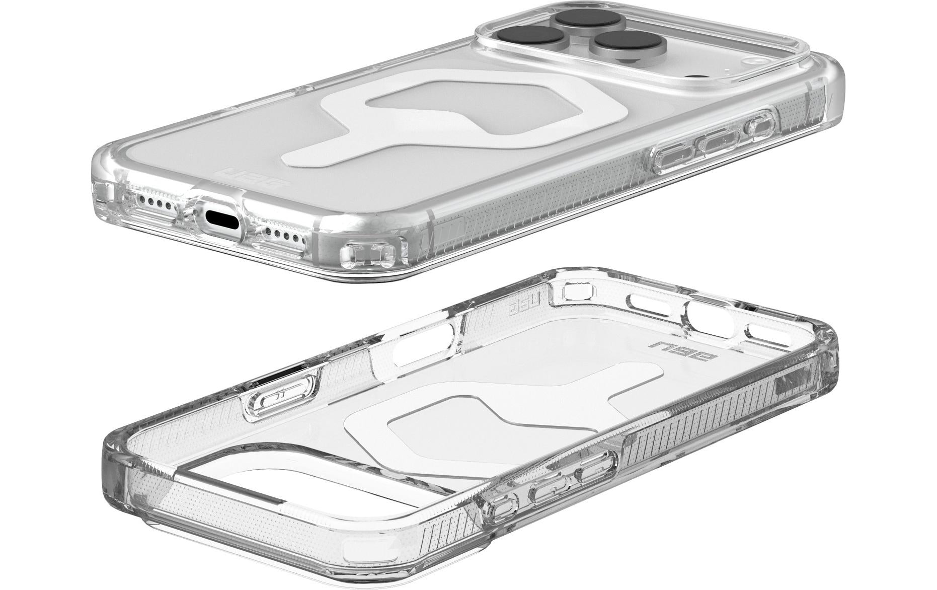 Urban Armor Gear UAG – Backcover Plyo MS Pro – für Apple iPhone 17 Pro – transparent/weiss