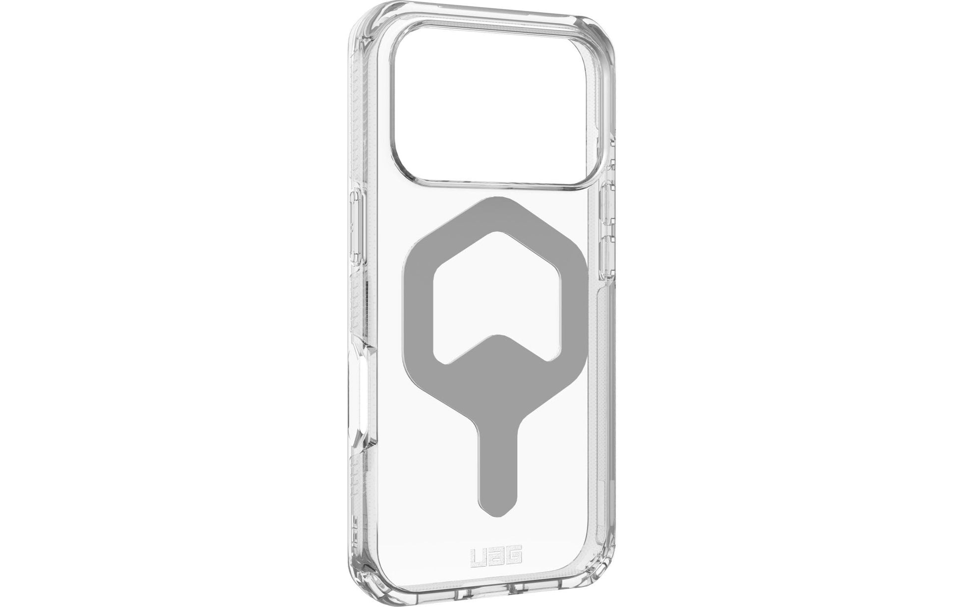 Urban Armor Gear UAG – Backcover Plyo MS Pro – für Apple iPhone 17 Pro – transparent/silber – TPU/PC, MagSafe-kompatibel
