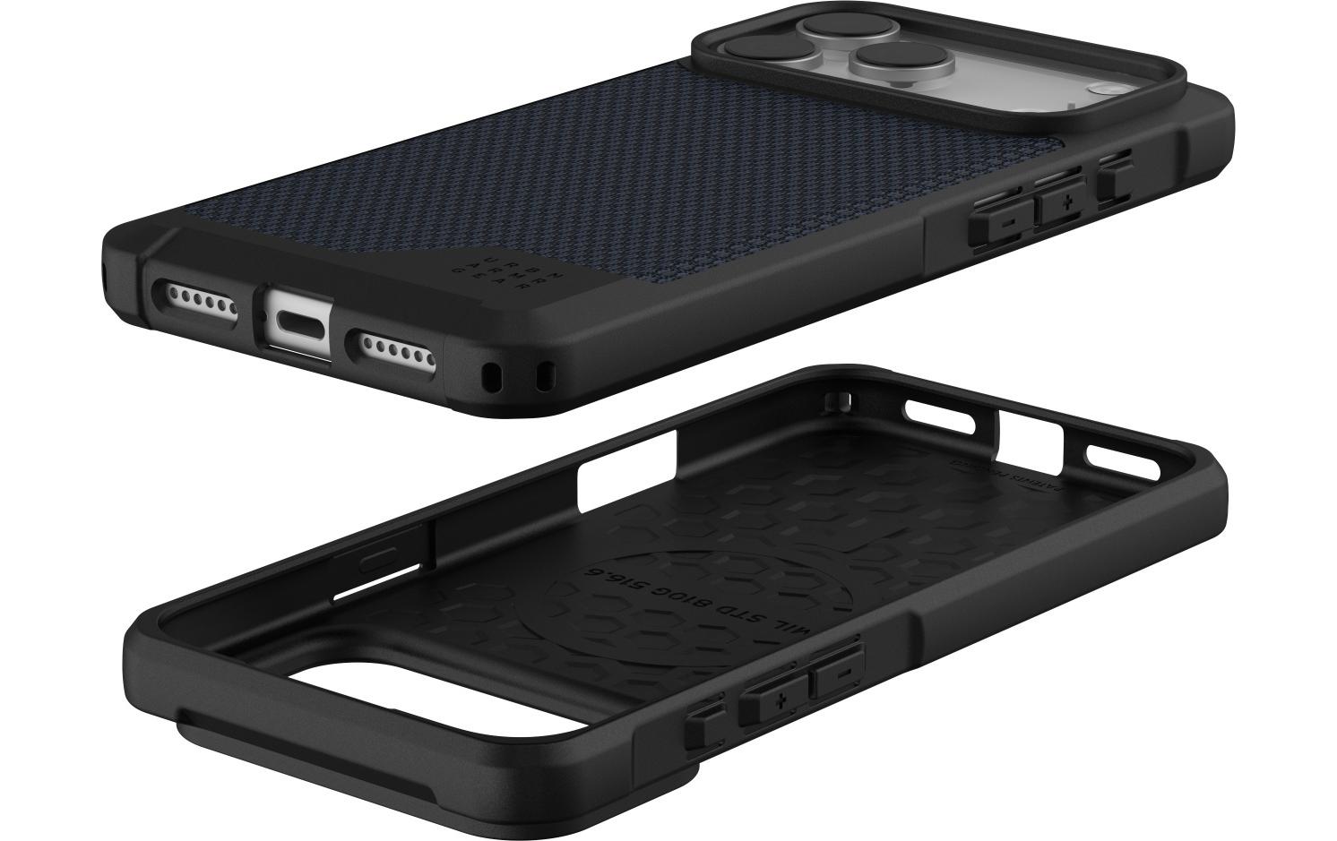 Urban Armor Gear Backcover Metropolis LT – für Apple iPhone 17 Pro Max – Kevlar Mallard – MagSafe-kompatibel