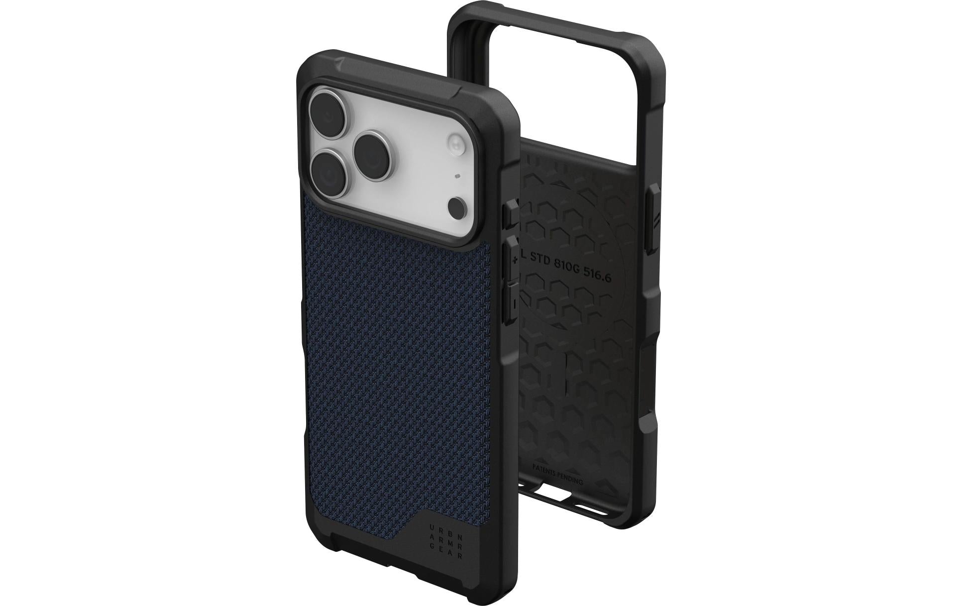 Urban Armor Gear Backcover Metropolis LT – für Apple iPhone 17 Pro Max – Kevlar Mallard – MagSafe-kompatibel