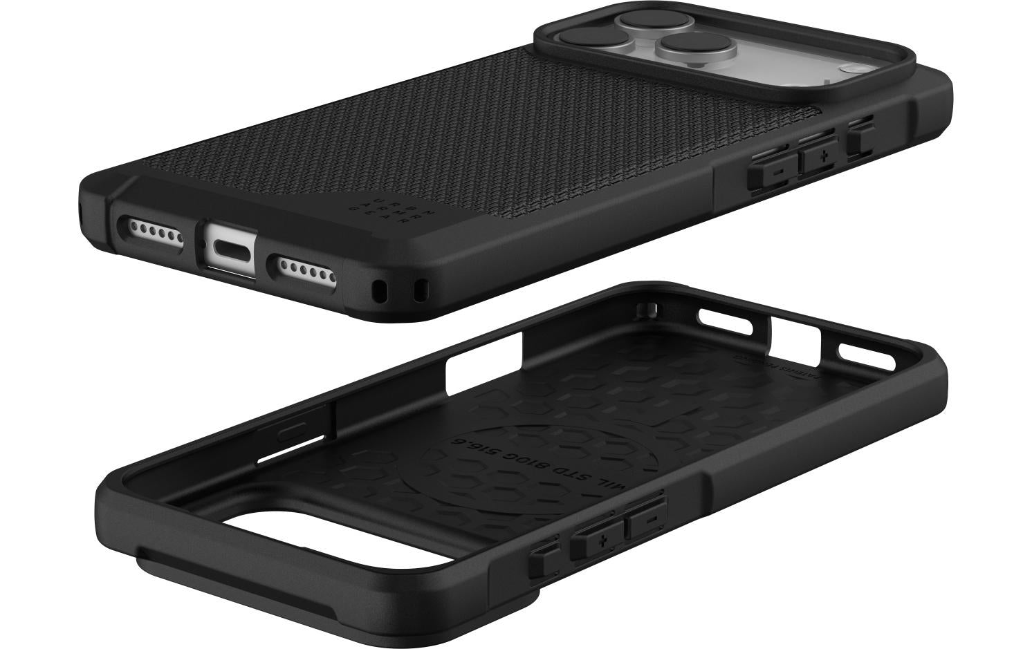 Urban Armor Gear UAG – Metropolis LT Backcover – für Apple iPhone 17 Pro Max – schwarz – Kunstleder