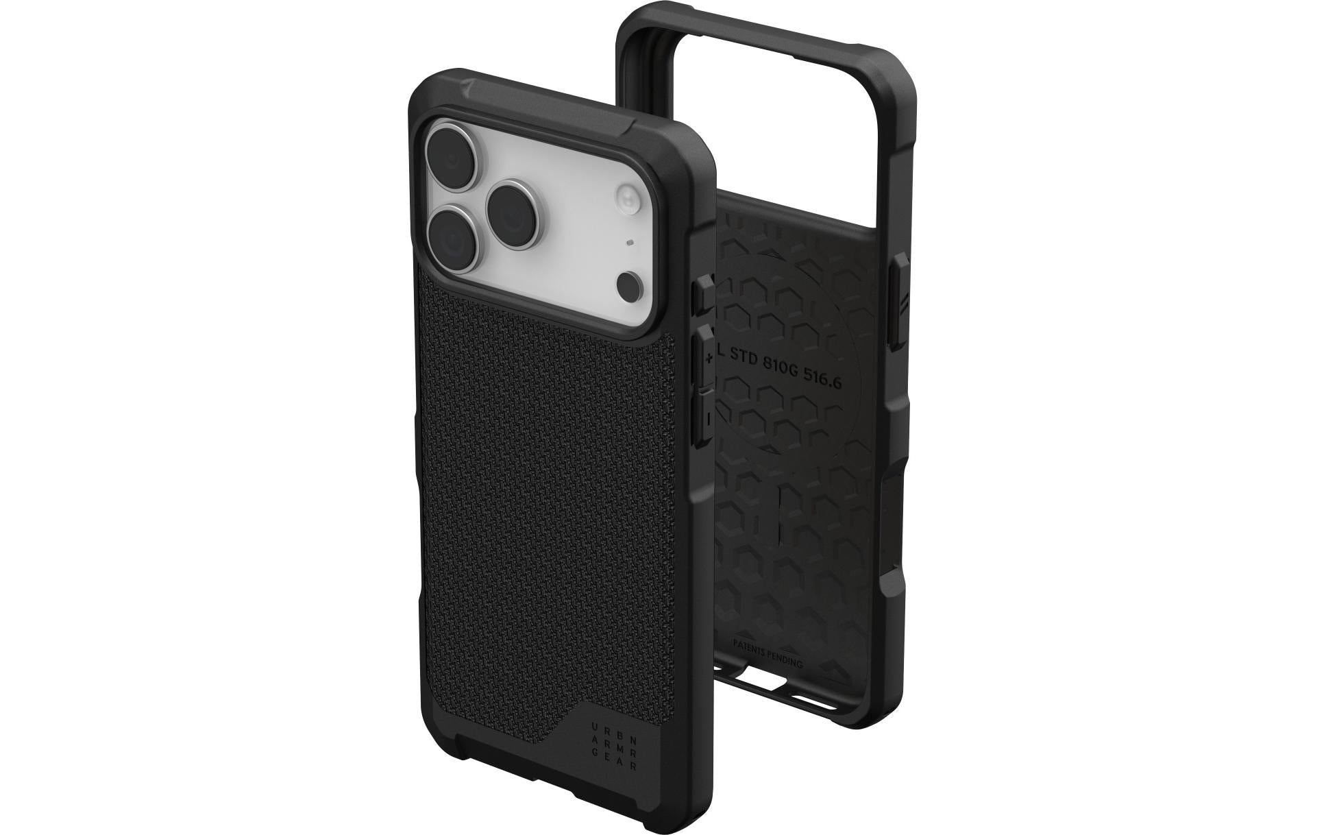 Urban Armor Gear UAG – Metropolis LT Backcover – für Apple iPhone 17 Pro Max – schwarz – Kunstleder