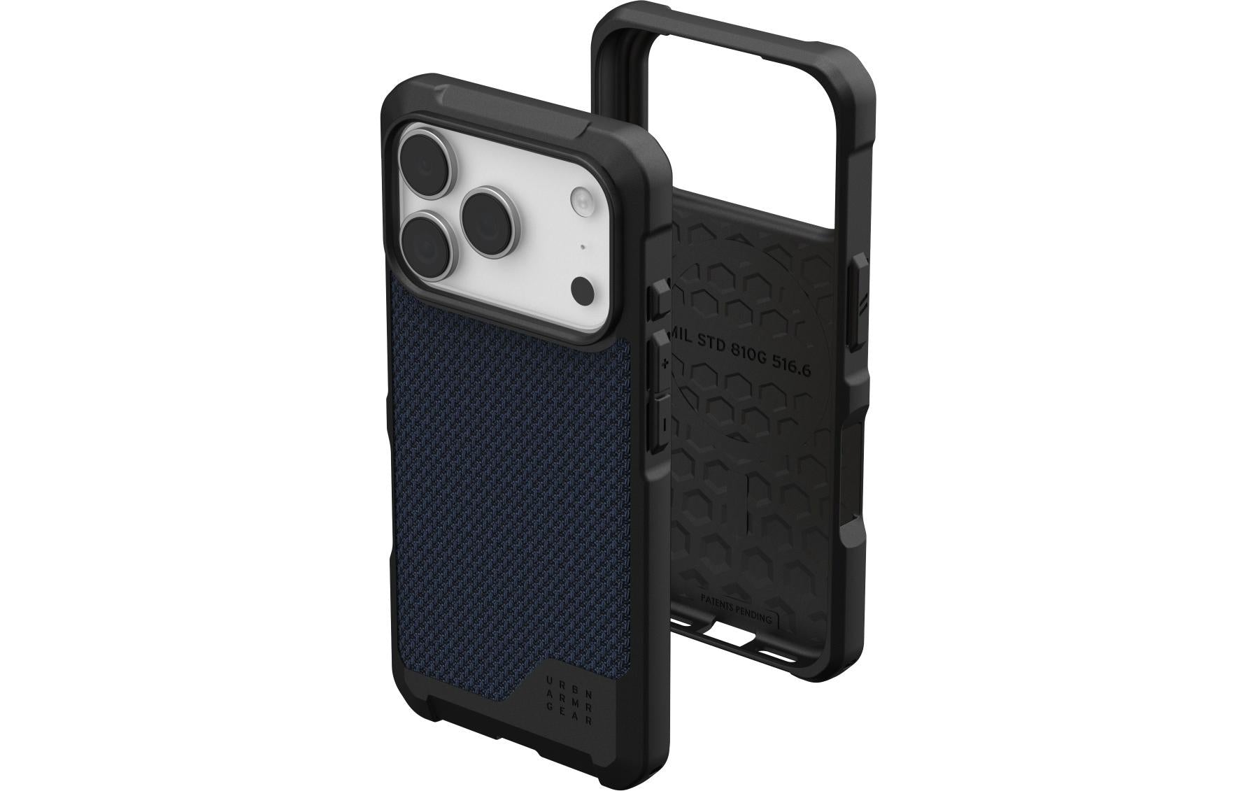 Urban Armor Gear UAG Metropolis LT MS Pro Rückcover – für Apple iPhone 17 Pro – PU, Kevlar Mallard, bis 4 m Sturzsicherung
