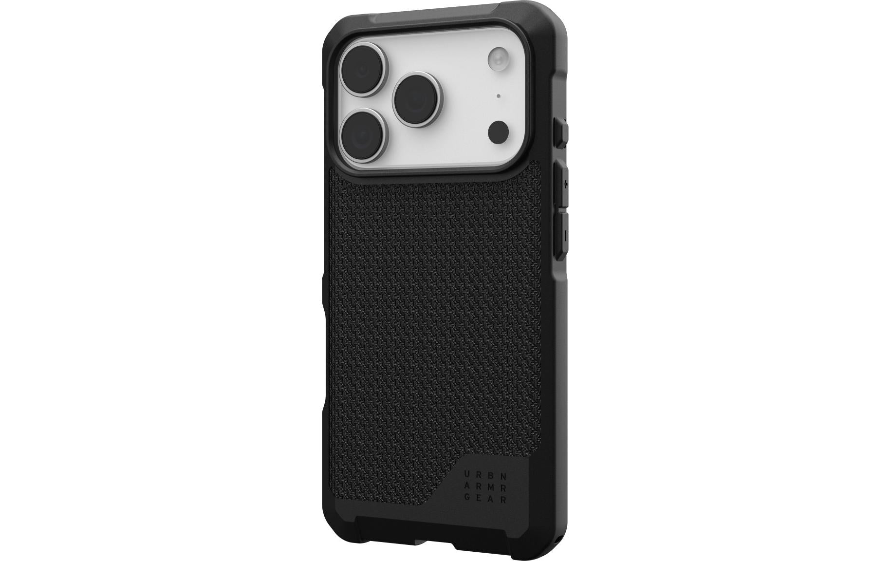Urban Armor Gear UAG – Backcover Metropolis LT MS Pro – für Apple iPhone 17 Pro – schwarz – Kunstleder