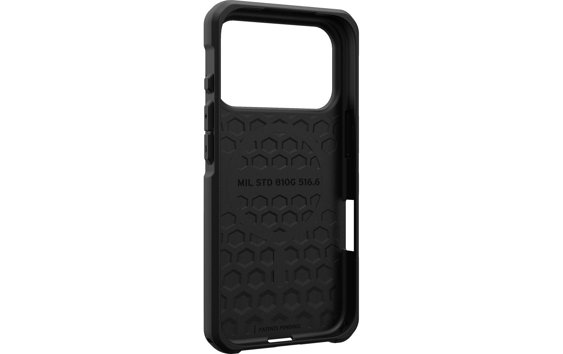 Urban Armor Gear UAG – Backcover Metropolis LT MS Pro – für Apple iPhone 17 Pro – schwarz – Kunstleder
