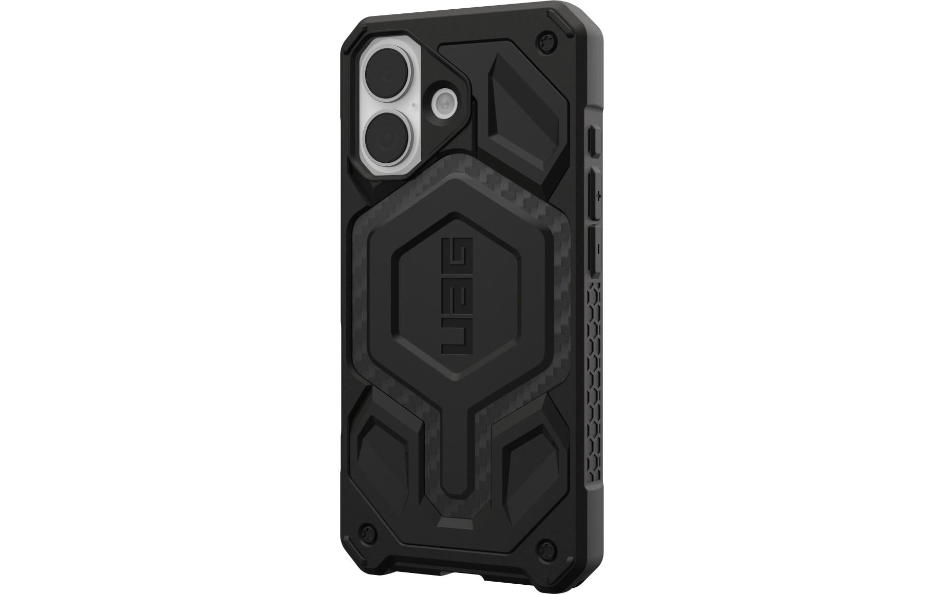 Urban Armor Gear Backcover Monarch Pro MS – für Apple iPhone 17 – Carbonfaser – PC