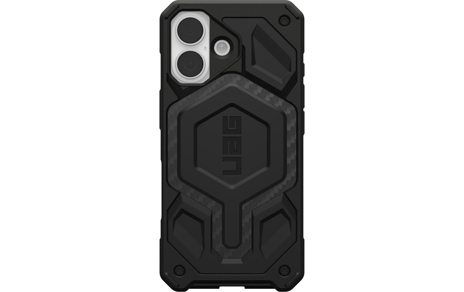 Urban Armor Gear Backcover Monarch Pro MS – für Apple iPhone 17 – Carbonfaser – PC