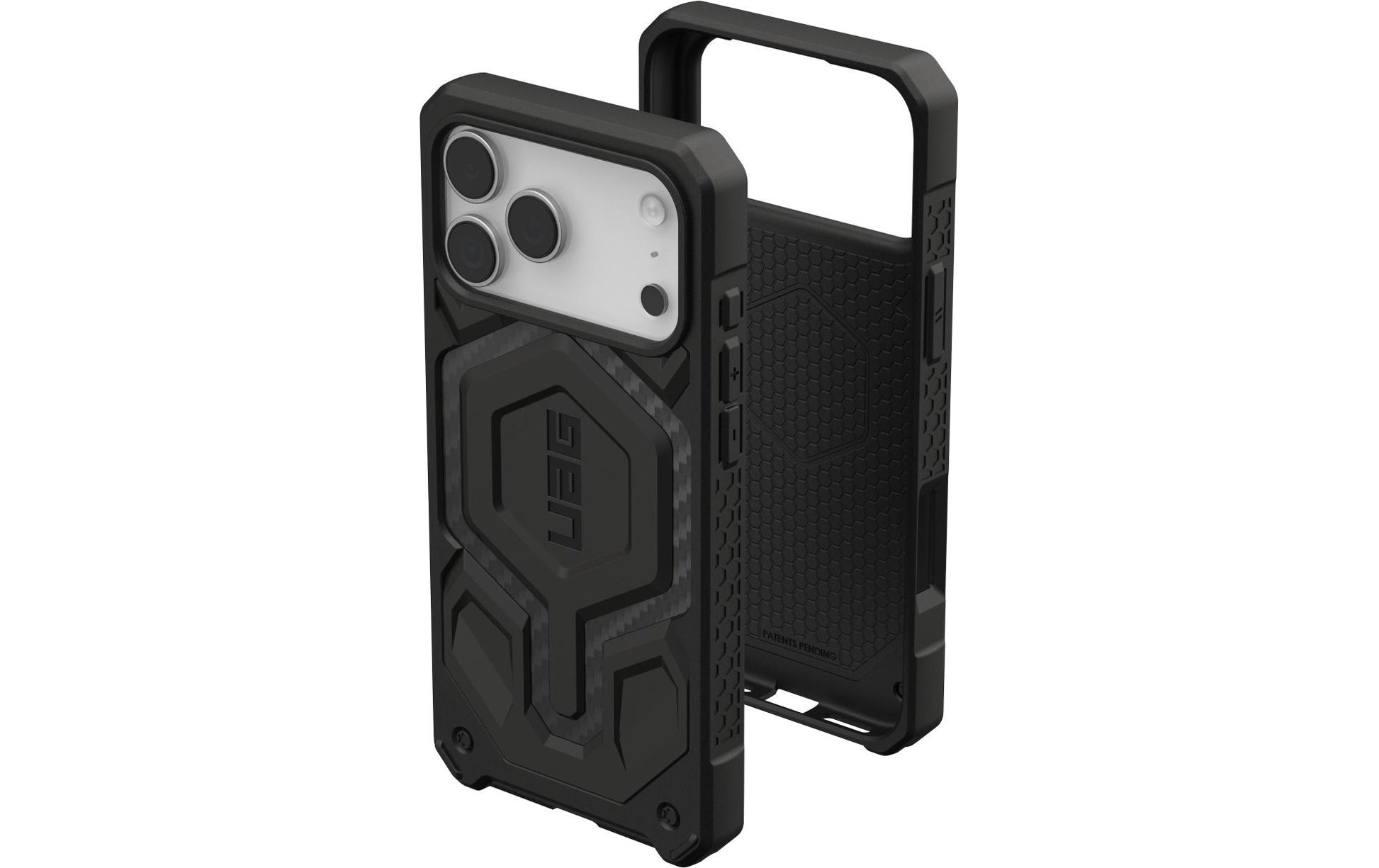 Urban Armor Gear UAG – Monarch Pro Backcover – für Apple iPhone 17 Pro Max – Carbonfaser – PC