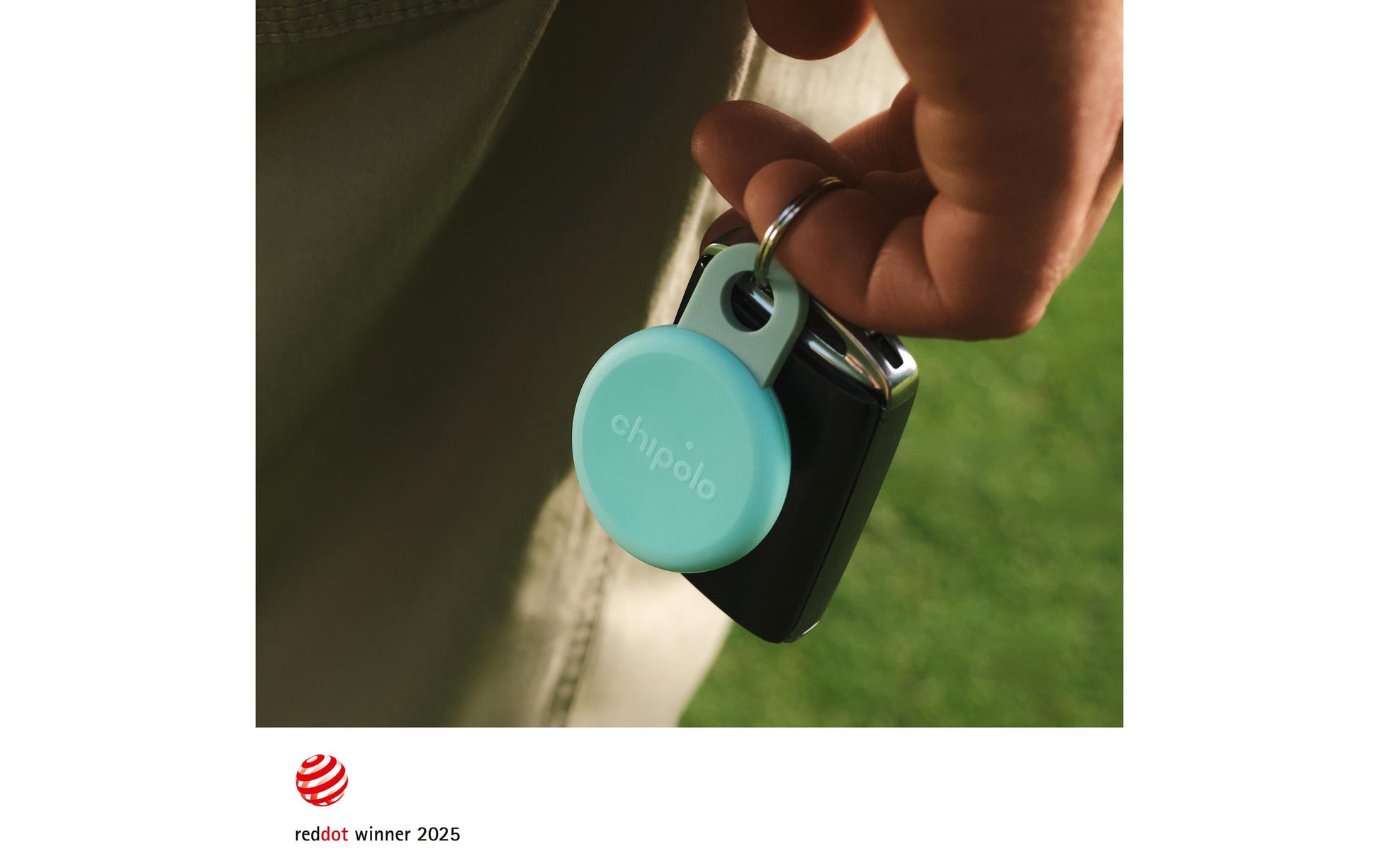 Chipolo LOOP – Bluetooth-Tracker, für Apple Find My, Reichweite 120 m, Mint
