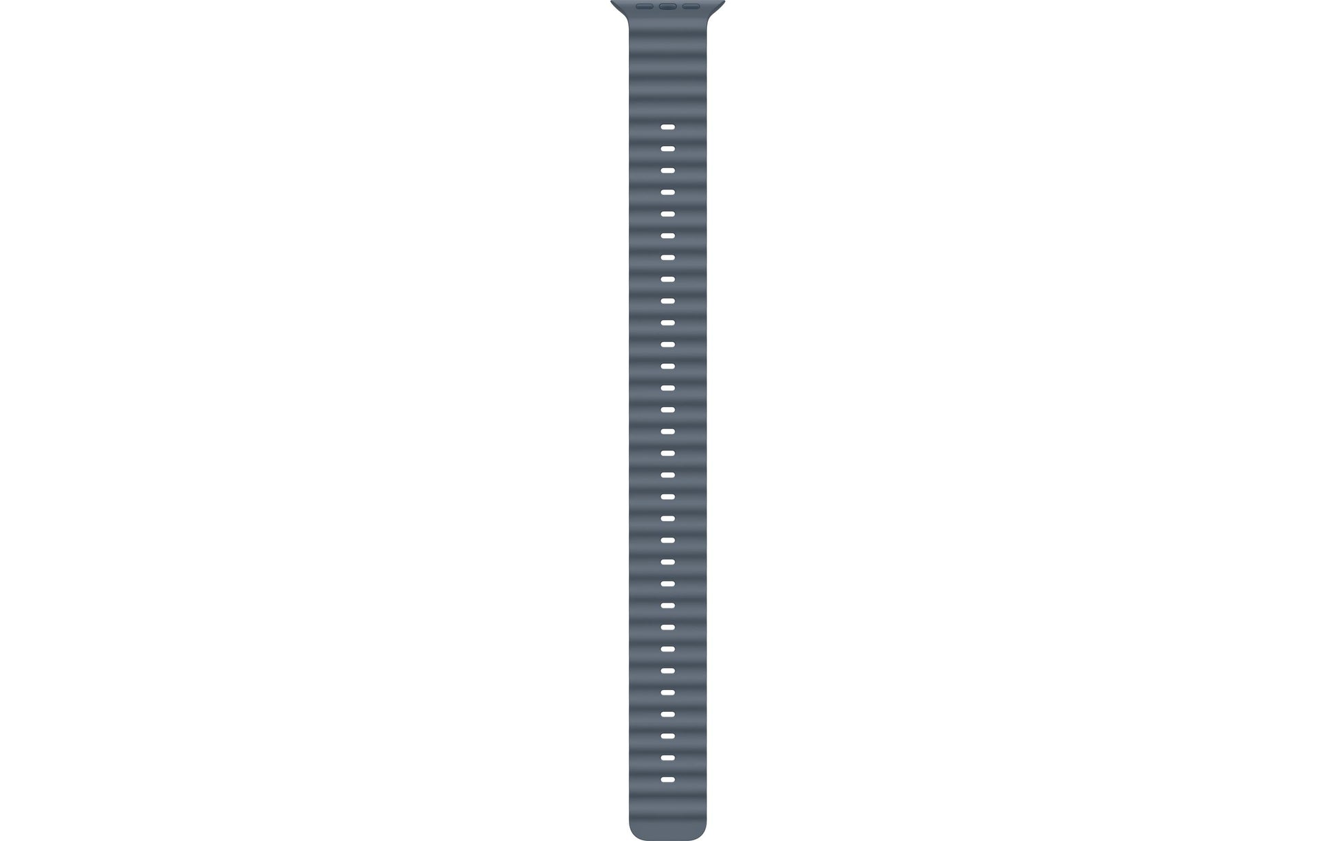 Apple OceanBand Extension – Armband – für Apple Watch 49 mm, AnchorBlue, Natural Titanium Finish, One Size