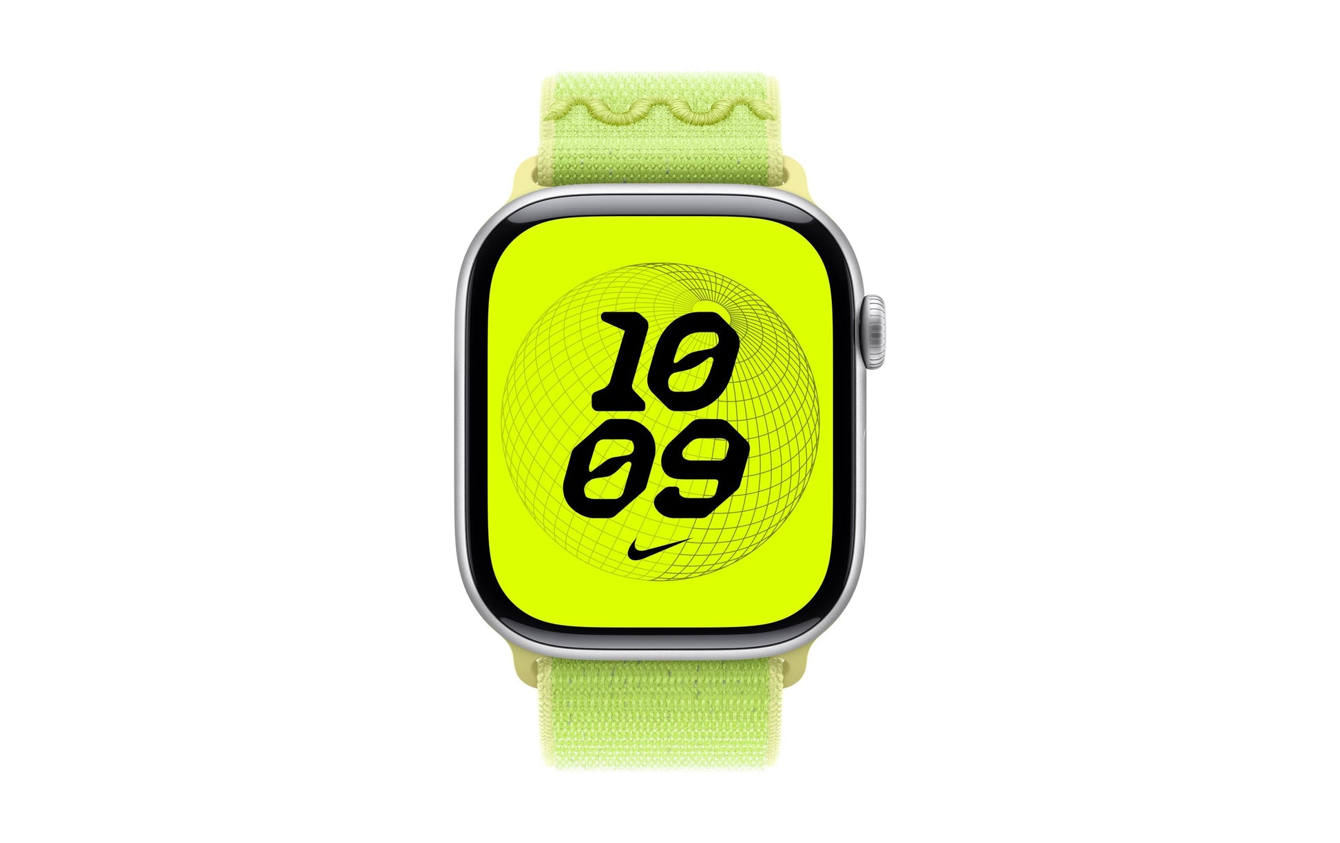 Apple Nike Sport Loop – Armband – für Apple Watch 46 mm, Volt Splash, One Size