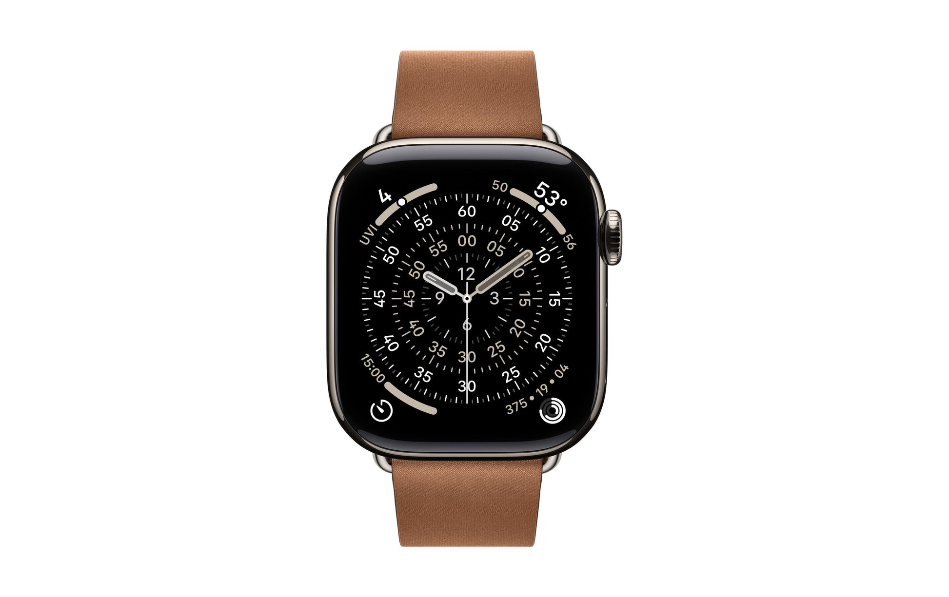 Apple Modern Buckle – Armband – für Apple Watch 42 mm, Karamell, Grösse M, Polyester