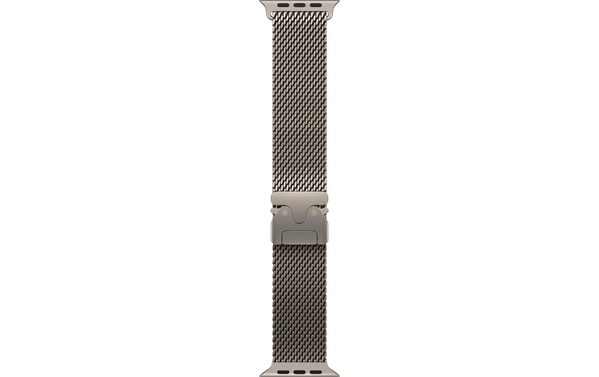Apple Milanese Loop – Armband – für Apple Watch 49 mm, Natural, Grösse M, Titan