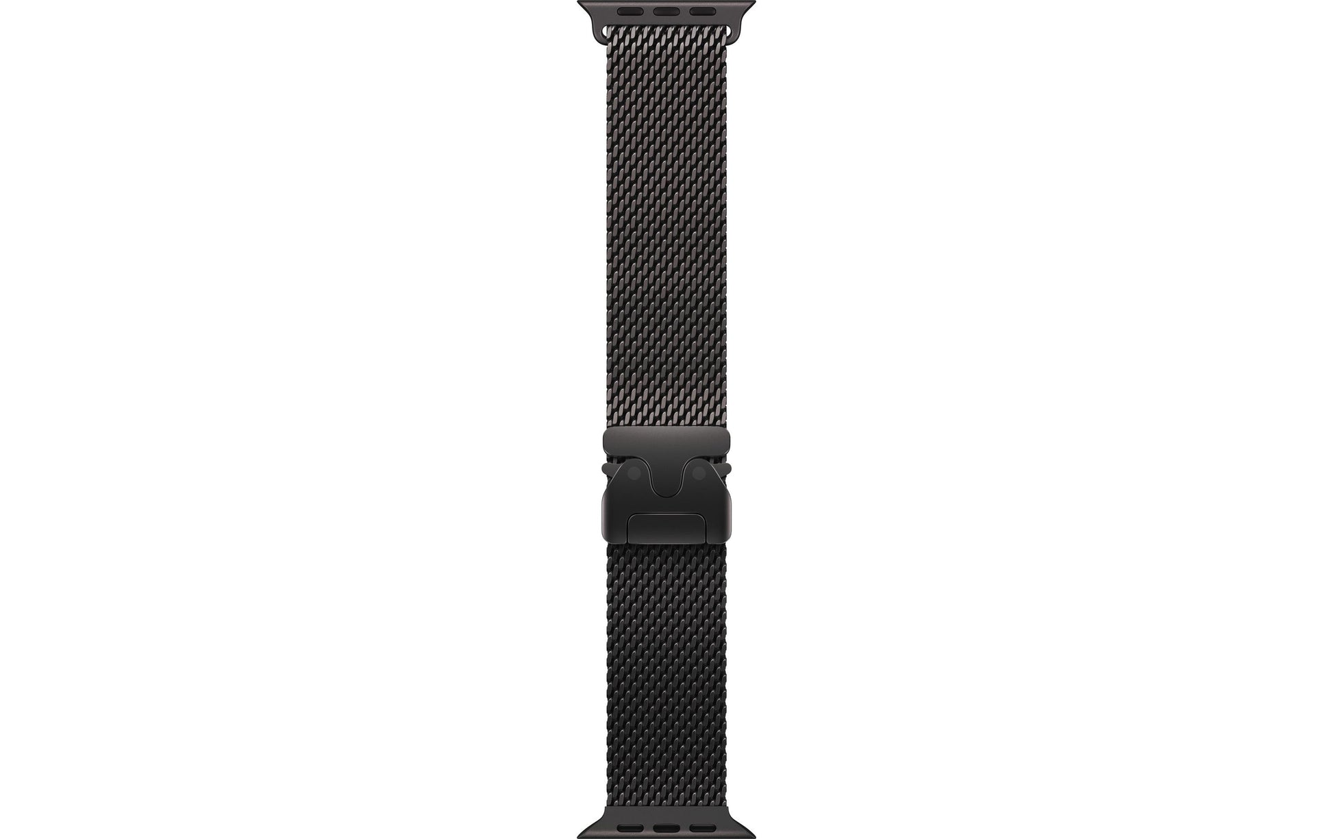Apple Milanese Loop – Armband – für Apple Watch 49 mm, Schwarz, Grösse S, Titan