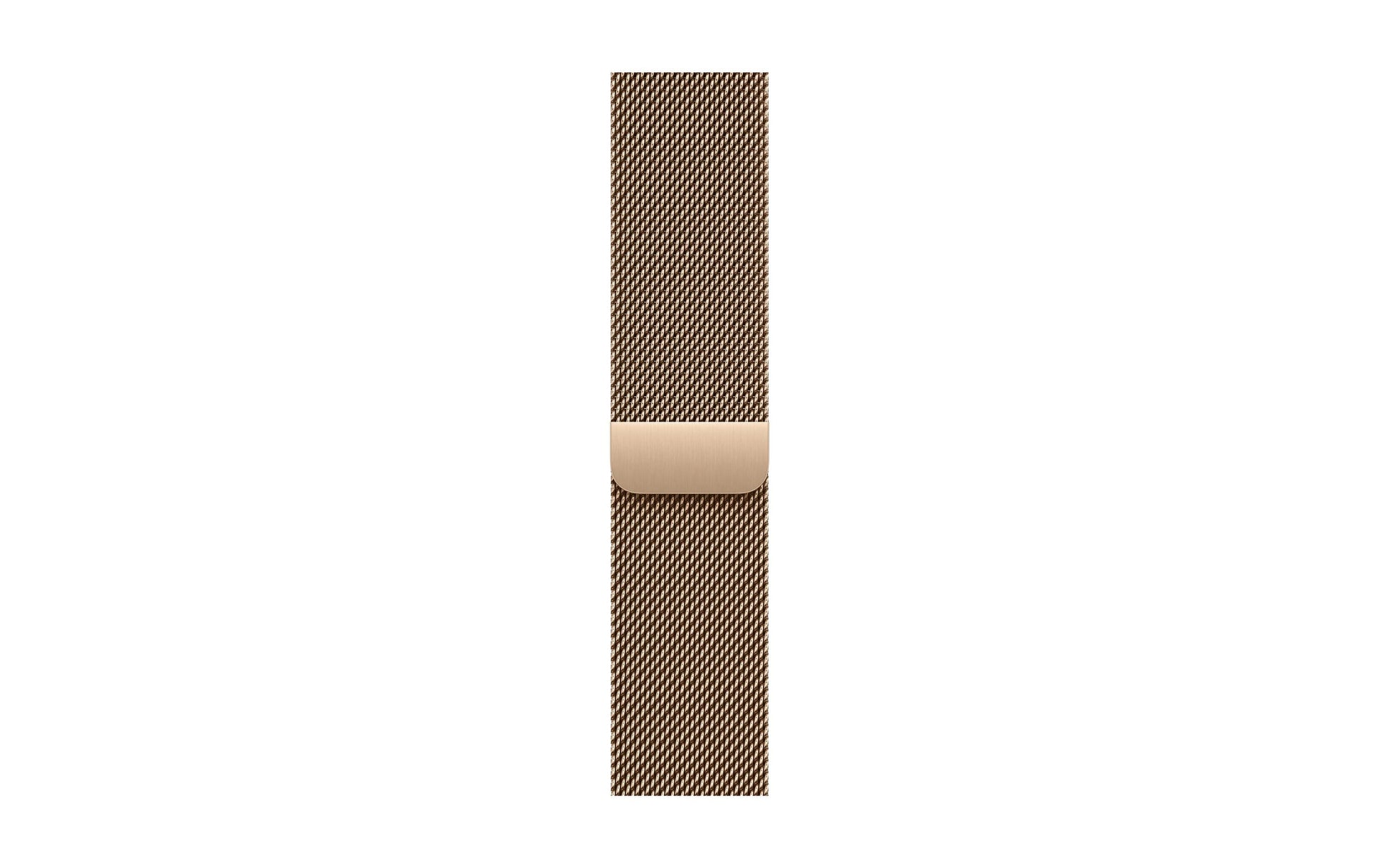 Apple Milanese Loop – Armband – für Apple Watch 46 mm, Gold, S/M