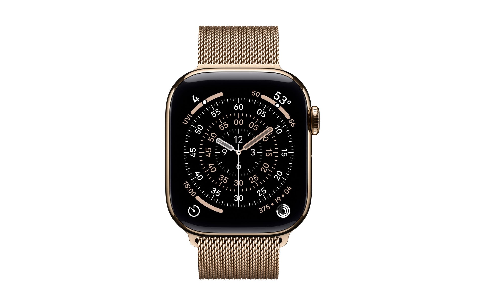 Apple Milanese Loop – Armband – für Apple Watch 42 mm, Gold, One Size