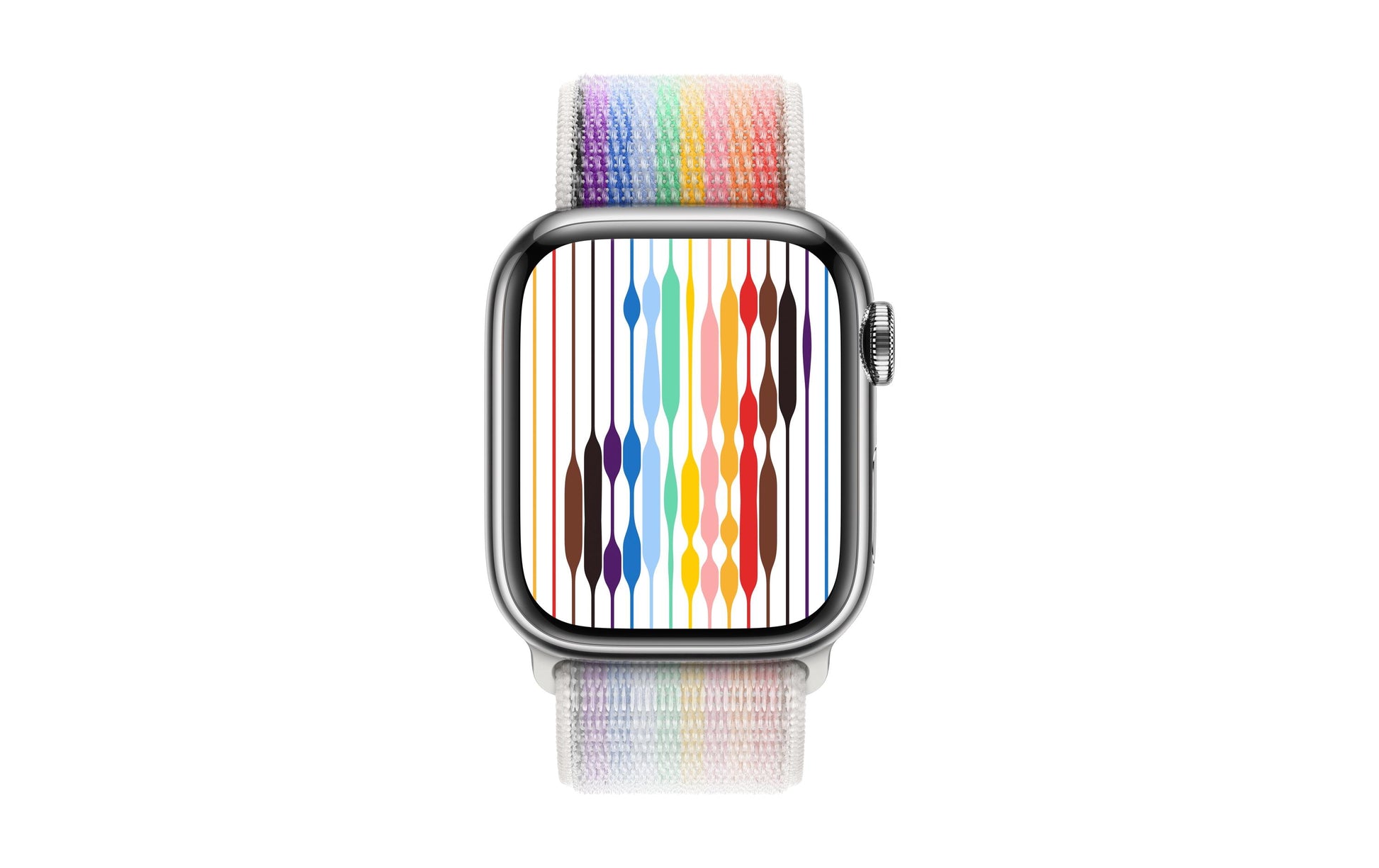 Apple Sport Loop – Armband – für Apple Watch 41 mm, Mehrfarbig, One Size