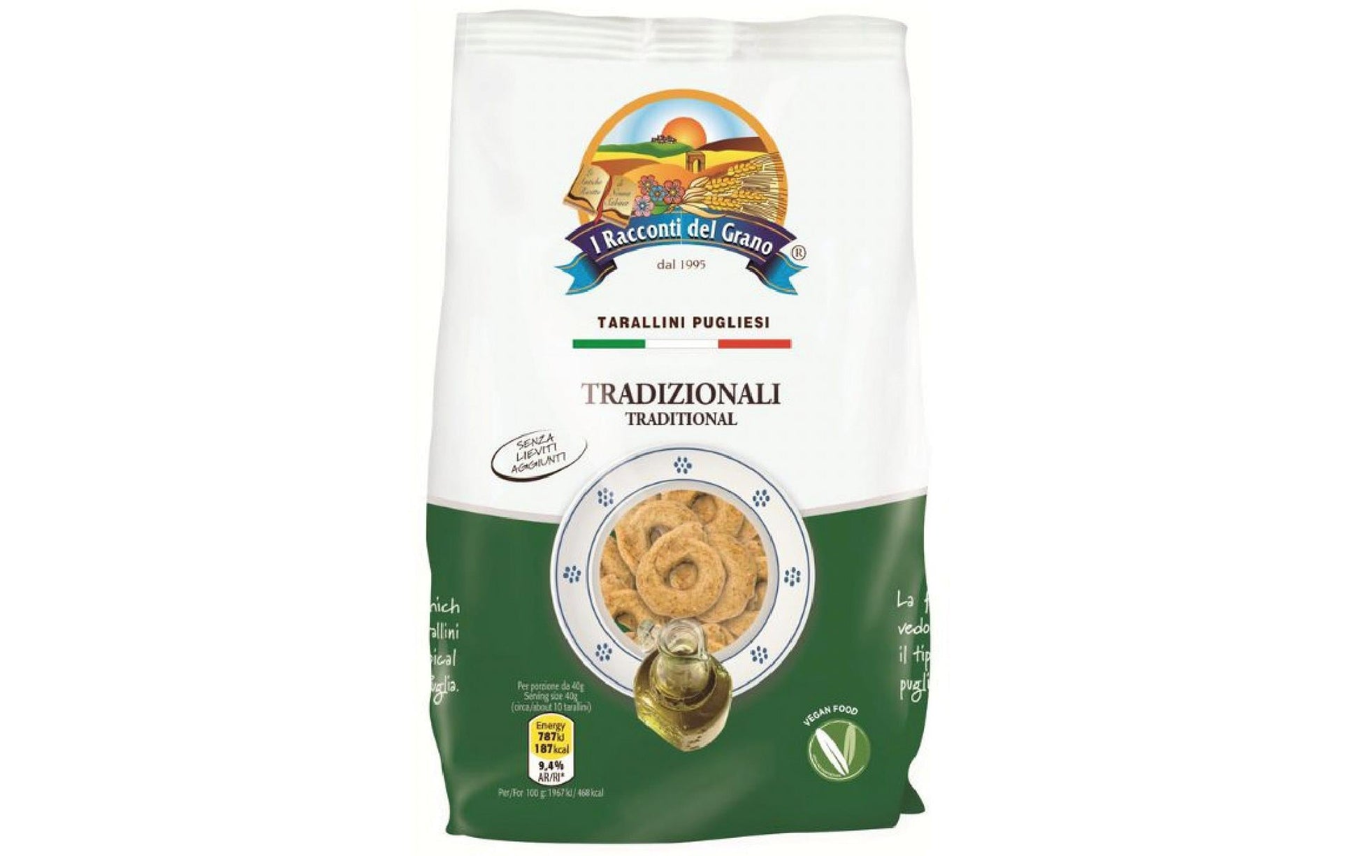 I racconti del grano Apulische traditionelle Taralli – 250 g