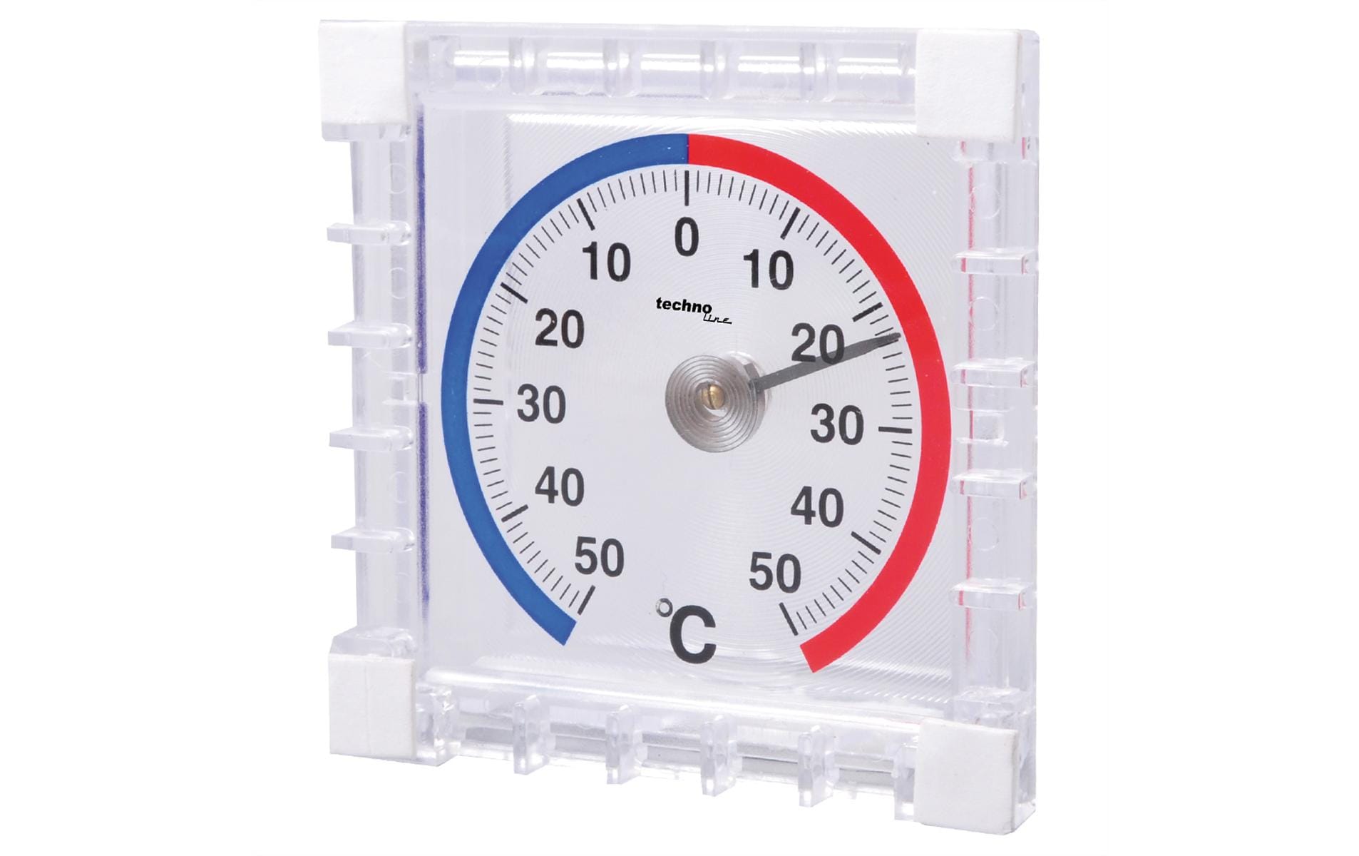 Technoline WA 1010 – Wetterstation, Aussentemperatur, inkl. Aussensender – Weiss