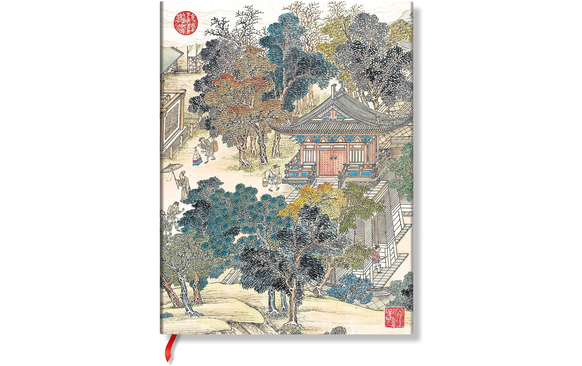 Paperblanks Notizbuch, 175 × 230 mm, blanko, Fadenheftung, Hardcover, 144 Seiten, 120 g/m² – mehrfarbig