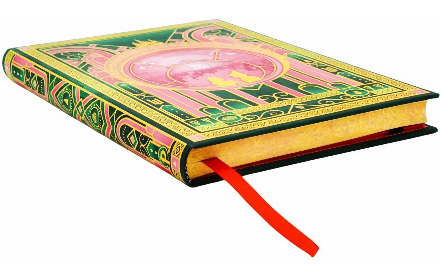 Paperblanks Notizbuch, liniert, Fadenheftung/Leimbindung, Hardcover, 144 Seiten – Magie Wicked