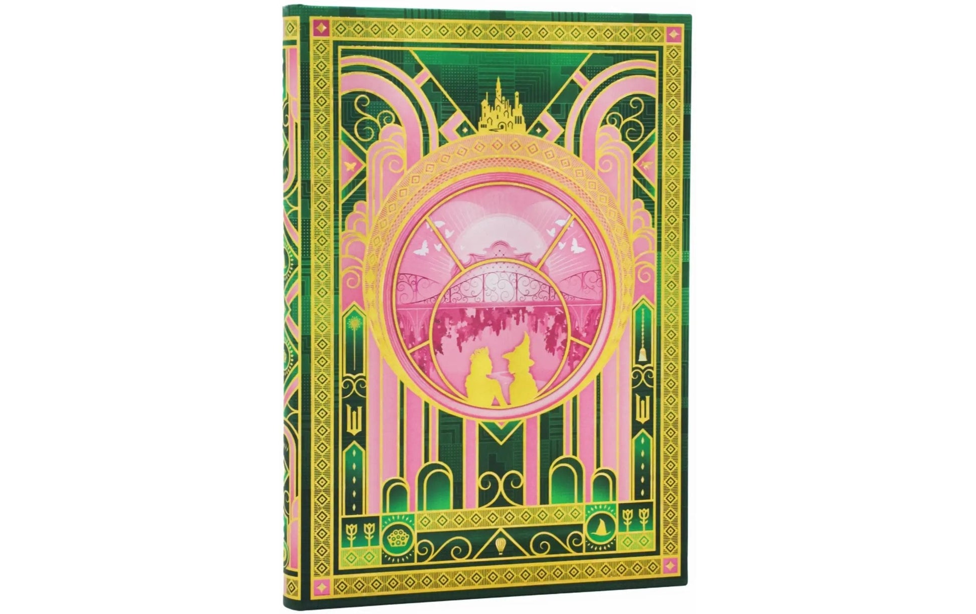 Paperblanks Notizbuch, liniert, Fadenheftung/Leimbindung, Hardcover, 144 Seiten – Magie Wicked