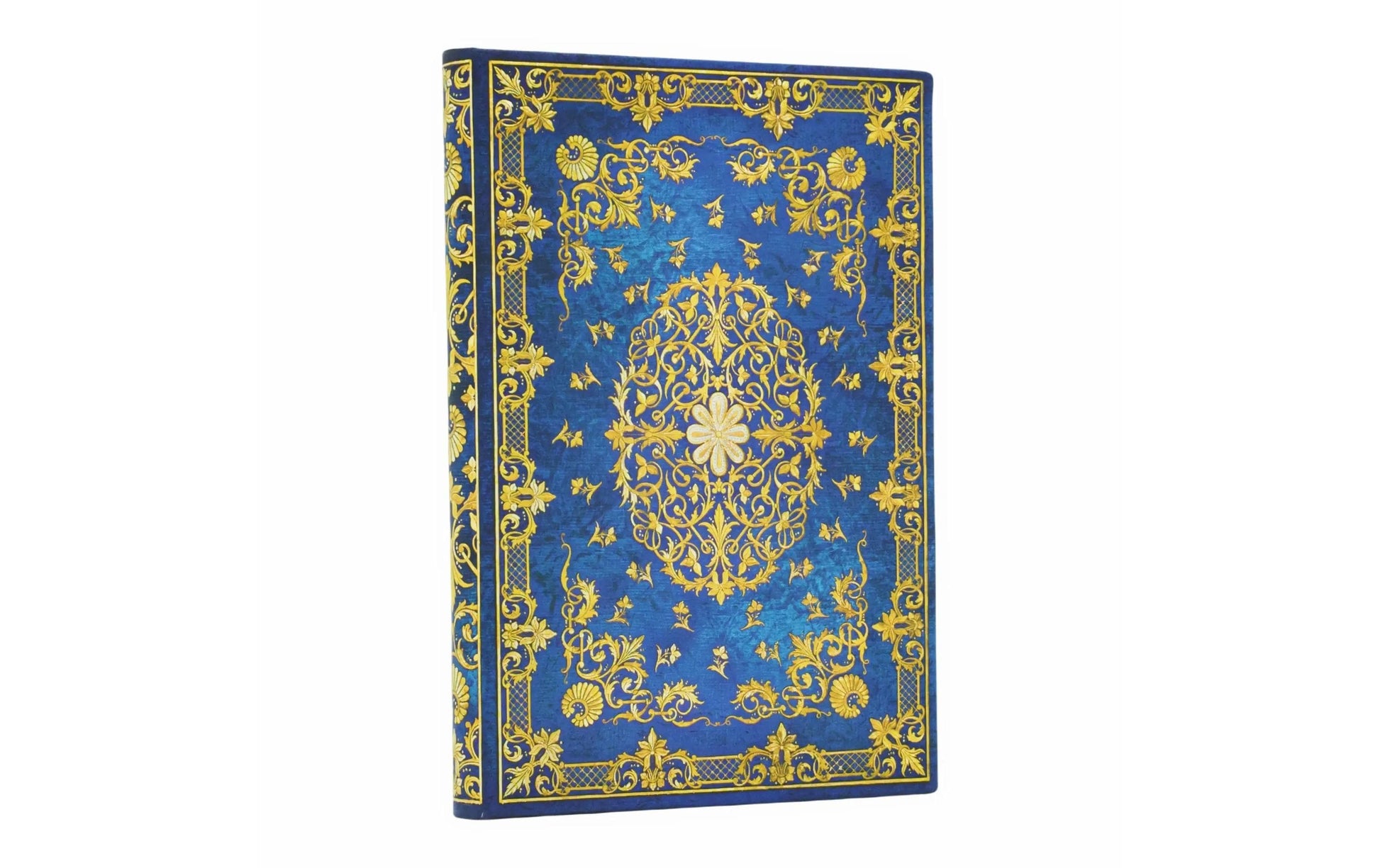 Paperblanks Notizbuch, blanko, Fadenheftung, Hardcover, 176 Seiten, 85 g/m² – dunkelblau, Sternenhimmel