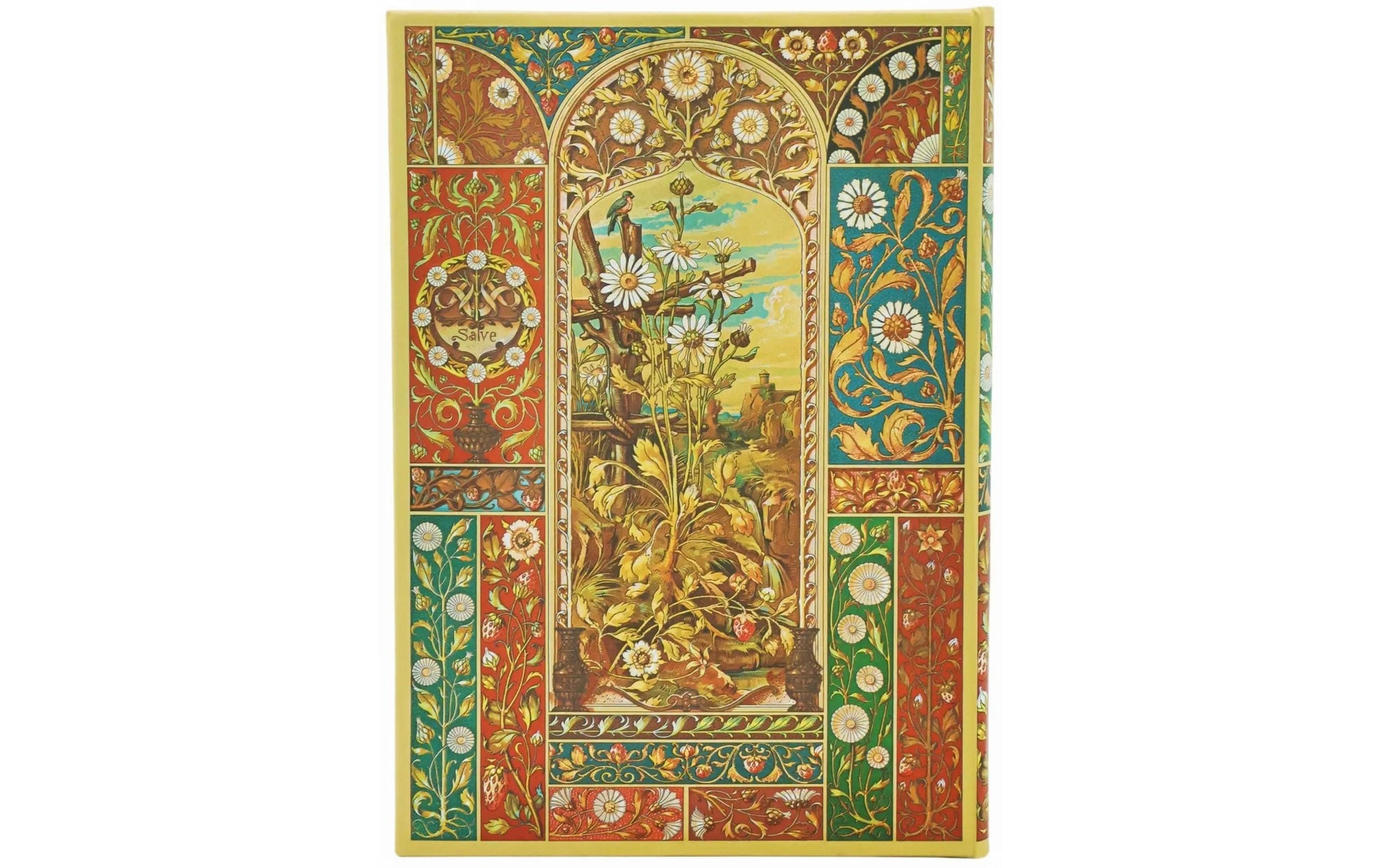 Paperblanks Notizbuch, 180 × 120 mm, liniert, 144 Seiten, Hardcover, 120 g/m² – Früchte, mehrfarbig