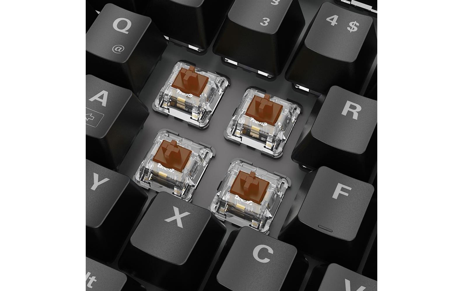 Sharkoon Skiller Mech SGK20 – Gaming-Tastatur – mechanisch, RGB – USB-A – QWERTZ (DE) – Schwarz