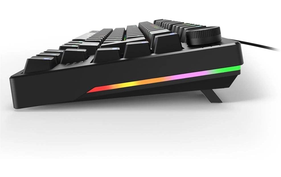 Sharkoon SGK25 – Tastatur 75% – Mechanisch – Verkabelt – QWERTZ (DE) – RGB – Ohne Ziffernblock – Schwarz