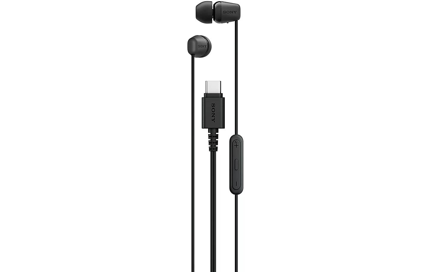 Sony IEREX15CB.CE7 – In-Ear Kopfhörer – geschlossen, USB-C, 1,2 m – schwarz