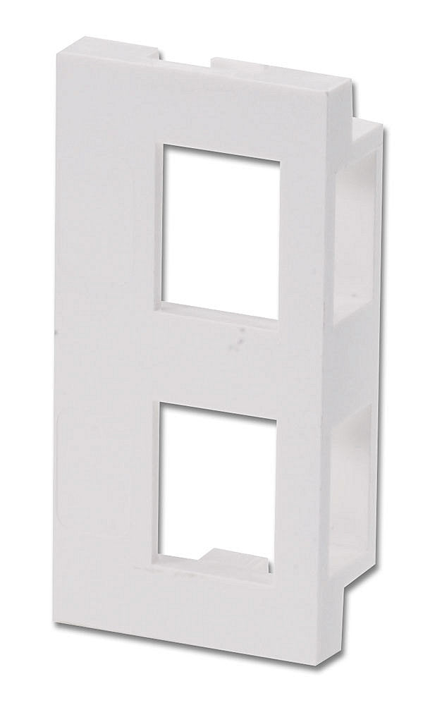 Lindy 60552 – Dual Snap-in Block, 4er-Pack, Weiss