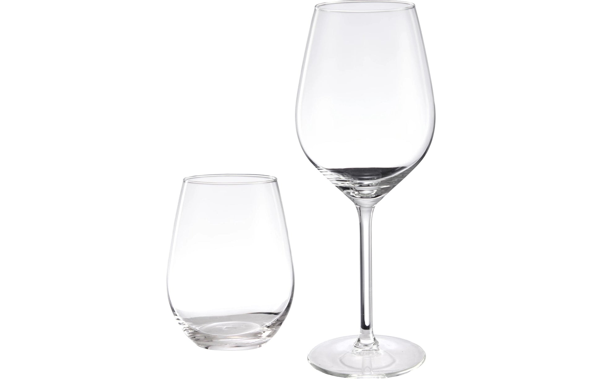 Schou Weingläser – 4er Set, 500 ml, H 25,0 cm, Glas, Weiss