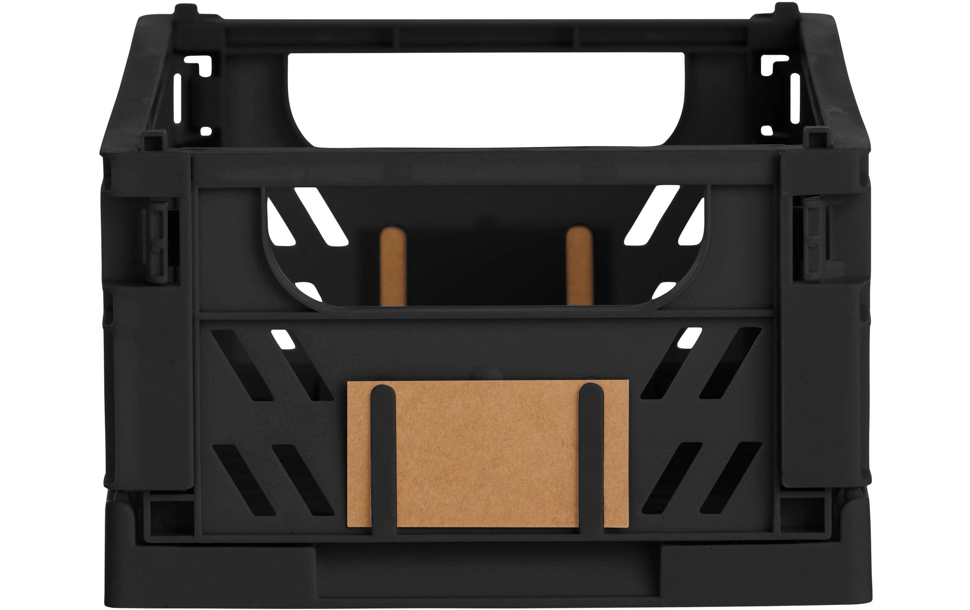 Schou Aufbewahrungsbox 1,2 l – Kunststoff – Schwarz – 170 × 70 × 125 mm