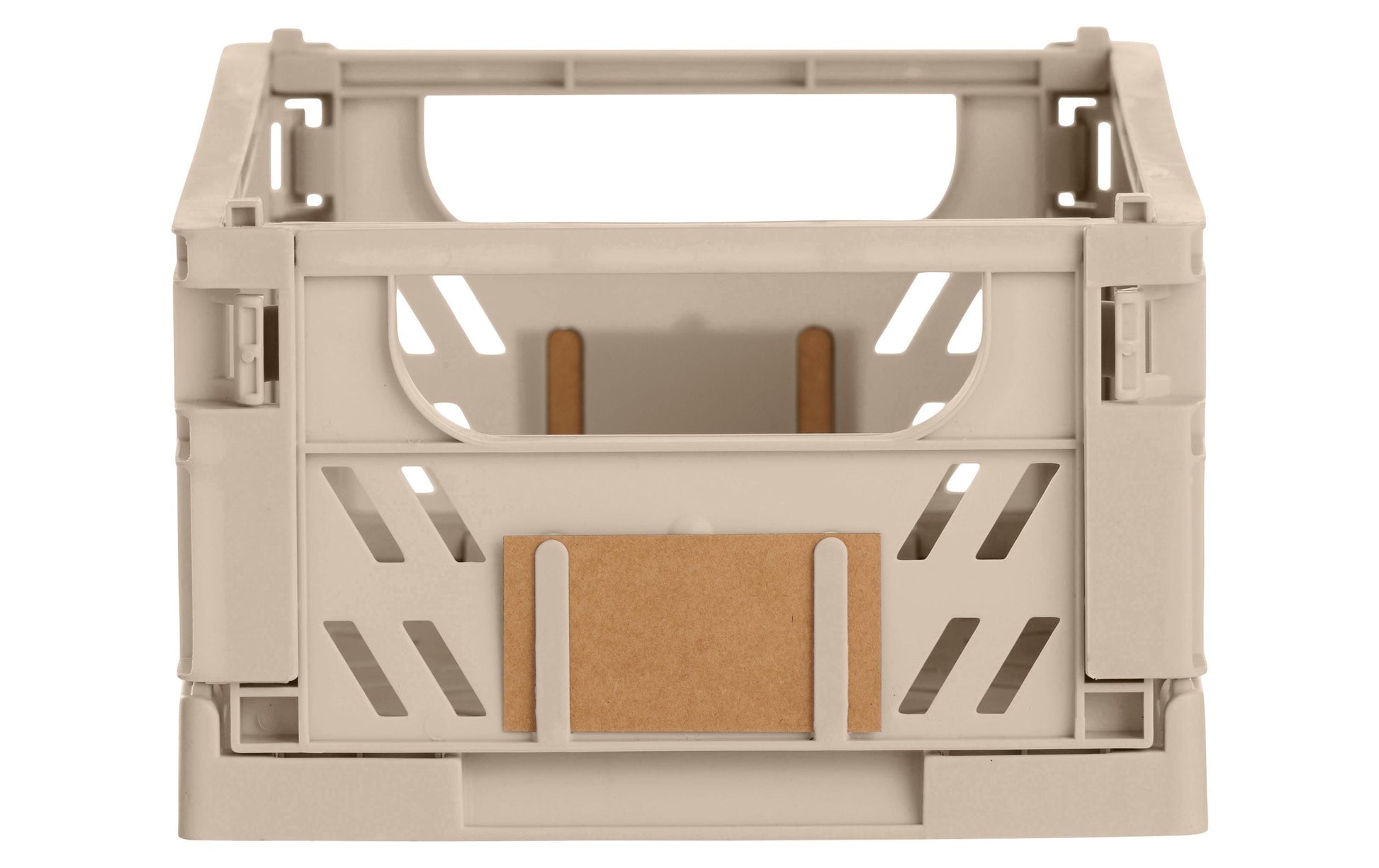 Schou Aufbewahrungsbox – Kunststoff – Taupe – 250 × 100 × 165 mm