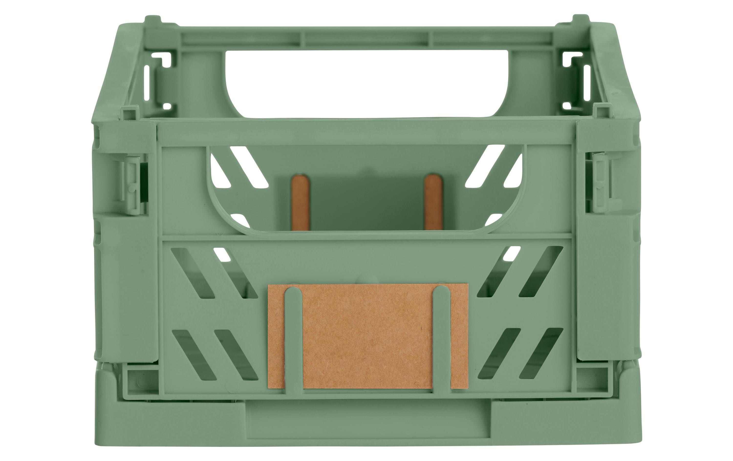 Schou Aufbewahrungsbox 1,2 l – Kunststoff – Grün – 170 × 70 × 125 mm