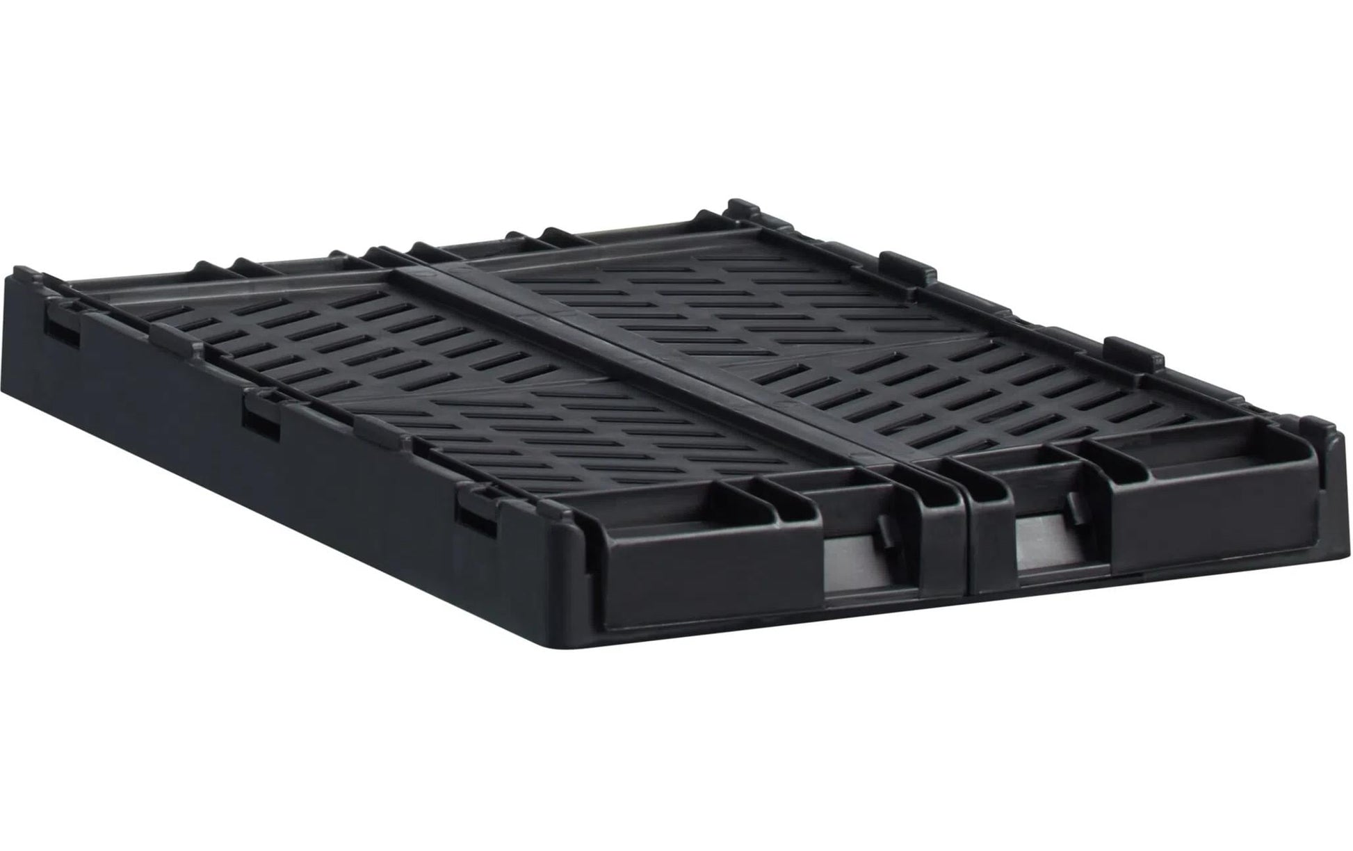 Schou Aufbewahrungsbox 27,6 l – Kunststoff – Schwarz – 330 × 150 × 245 mm