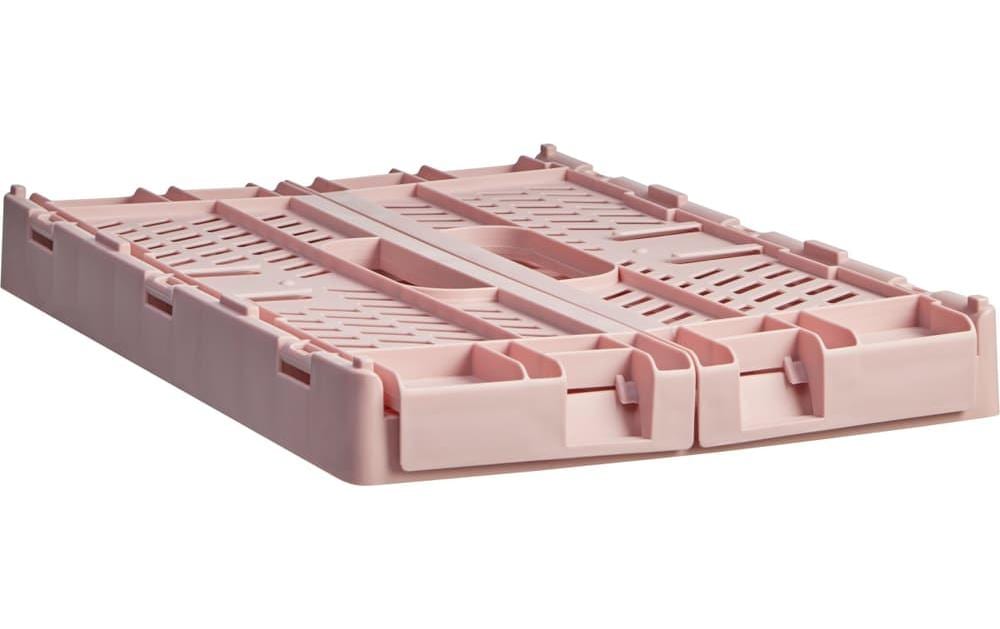 Schou Aufbewahrungsbox 1,2 l – Kunststoff – Rosa – 170 × 70 × 125 mm