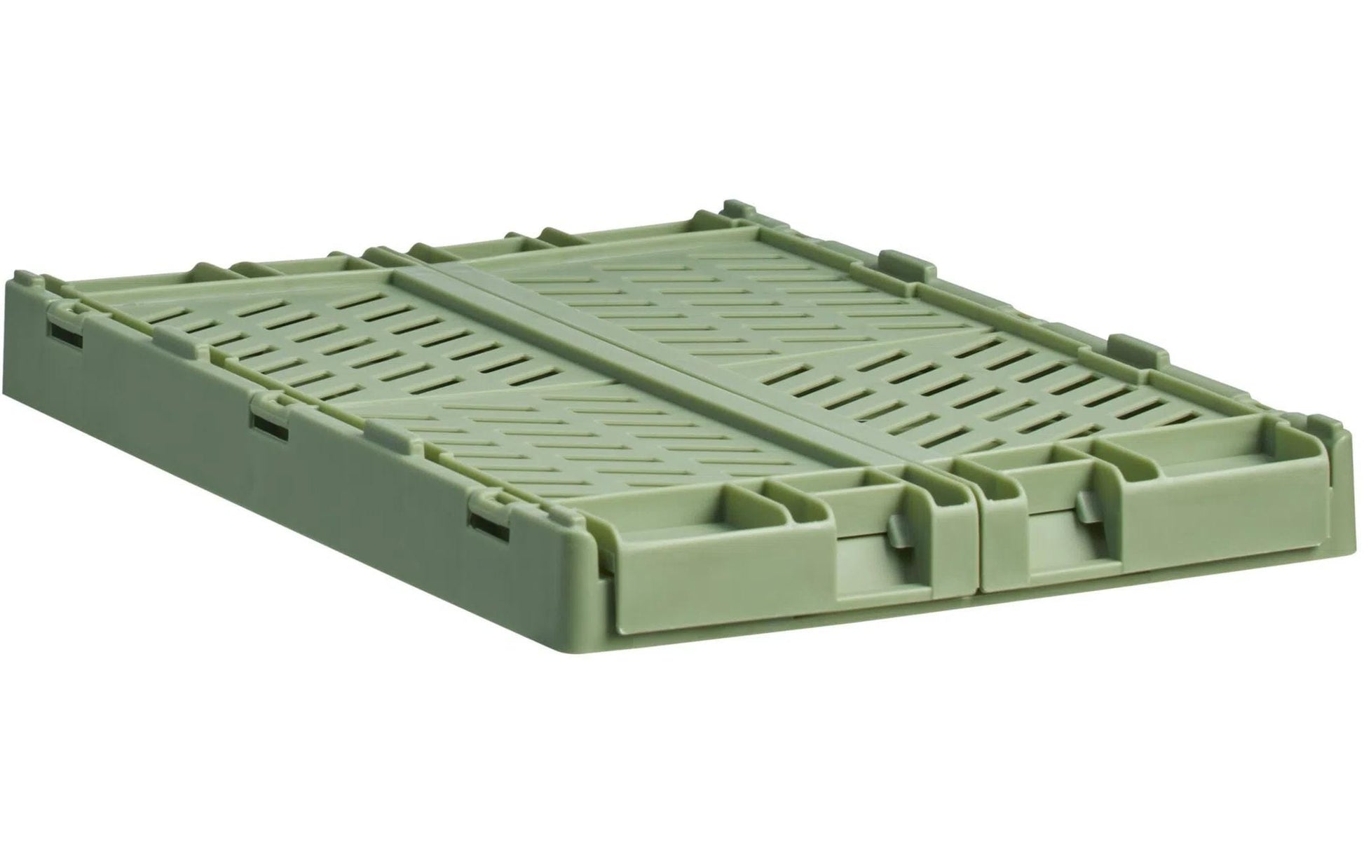 Schou Aufbewahrungsbox 1,2 l – Kunststoff – Grün – 170 × 70 × 125 mm