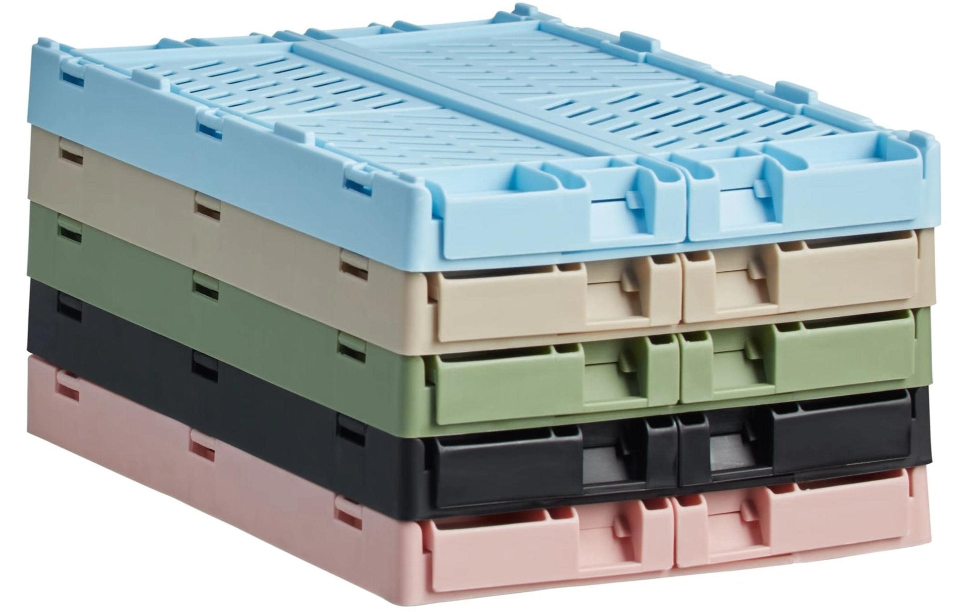 Schou Aufbewahrungsbox 1,2 l – Kunststoff – Grün – 170 × 70 × 125 mm