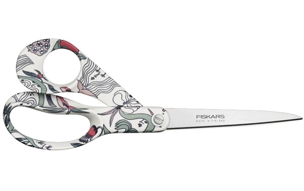 Fiskars Universalschere Puutarhurit – 21 cm, Edelstahl, für Rechts- und Linkshänder, mehrfarbig