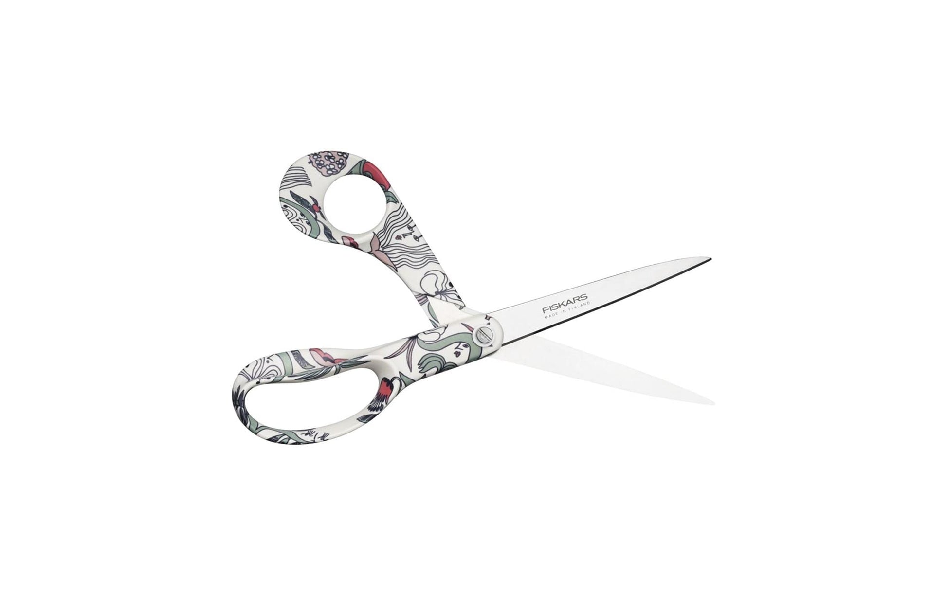 Fiskars Universalschere Puutarhurit – 21 cm, Edelstahl, für Rechts- und Linkshänder, mehrfarbig
