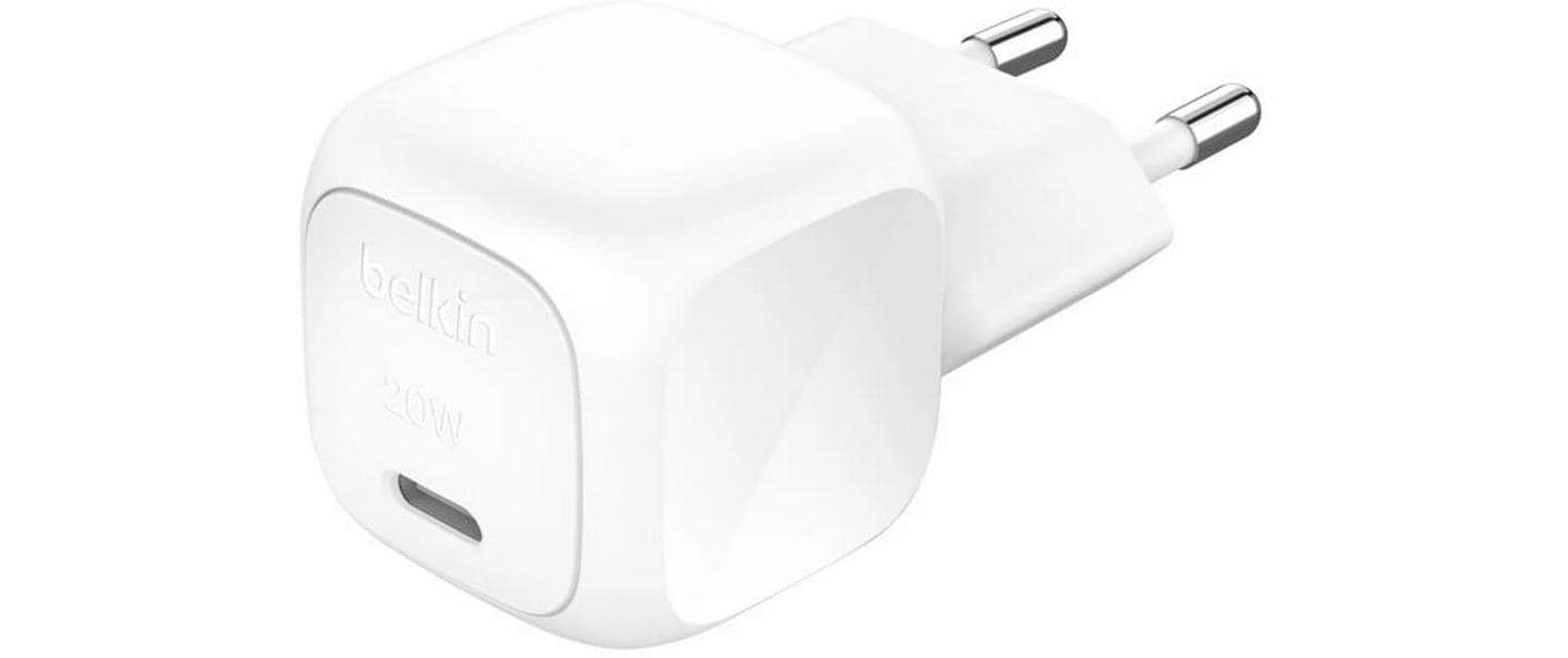 Belkin BOOSTCHARGE Ladegerät – 20 W, 1× USB-C, PD, PPS
