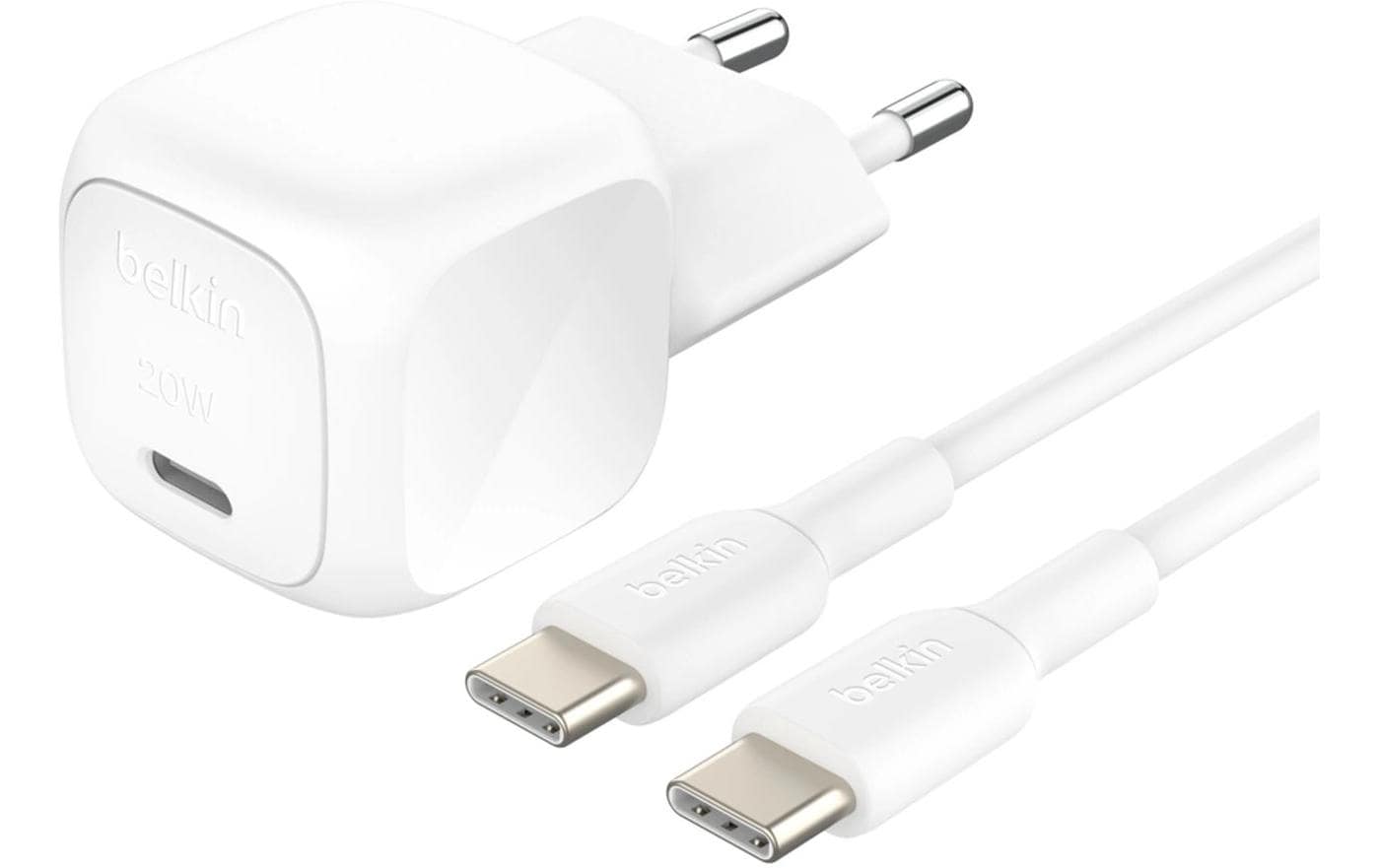 Belkin BOOSTCHARGE Ladegerät – 20 W, 1× USB-C, PD, PPS