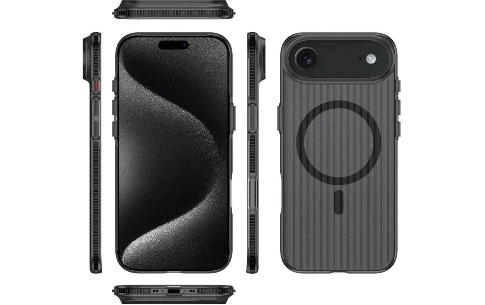 4smarts Aero – Backcover – für Apple iPhone 17 Air, MagSafe, PC, Transparent