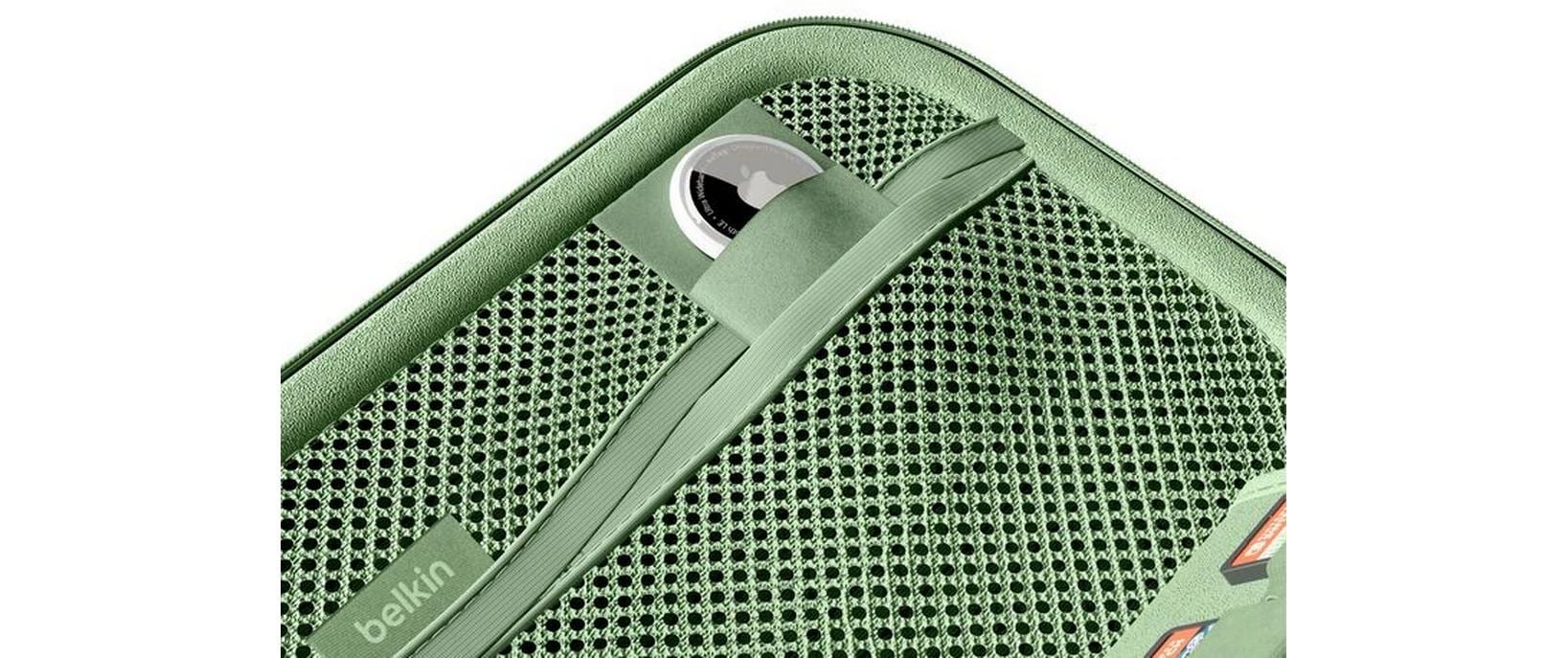 Belkin Tragetasche – wasserfest, stossfest – für Nintendo Switch 2 – 145 × 46 × 293 mm – grün, Polyester/Samt
