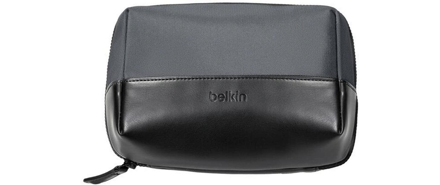 Belkin Reissverschlusstasche – 1 l – Schwarz – Leder/PES – 1 Stk.